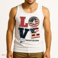 Love Space Force Mom Graduation Proud Space Force Mom Tank Top thumb 3