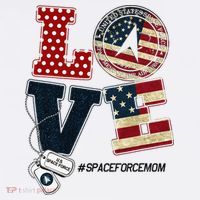 Love Space Force Mom Graduation Proud Space Force Mom Tank Top thumb 6