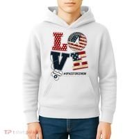 Love Space Force Mom Graduation Proud Space Force Mom Kids Hoodie thumb 4