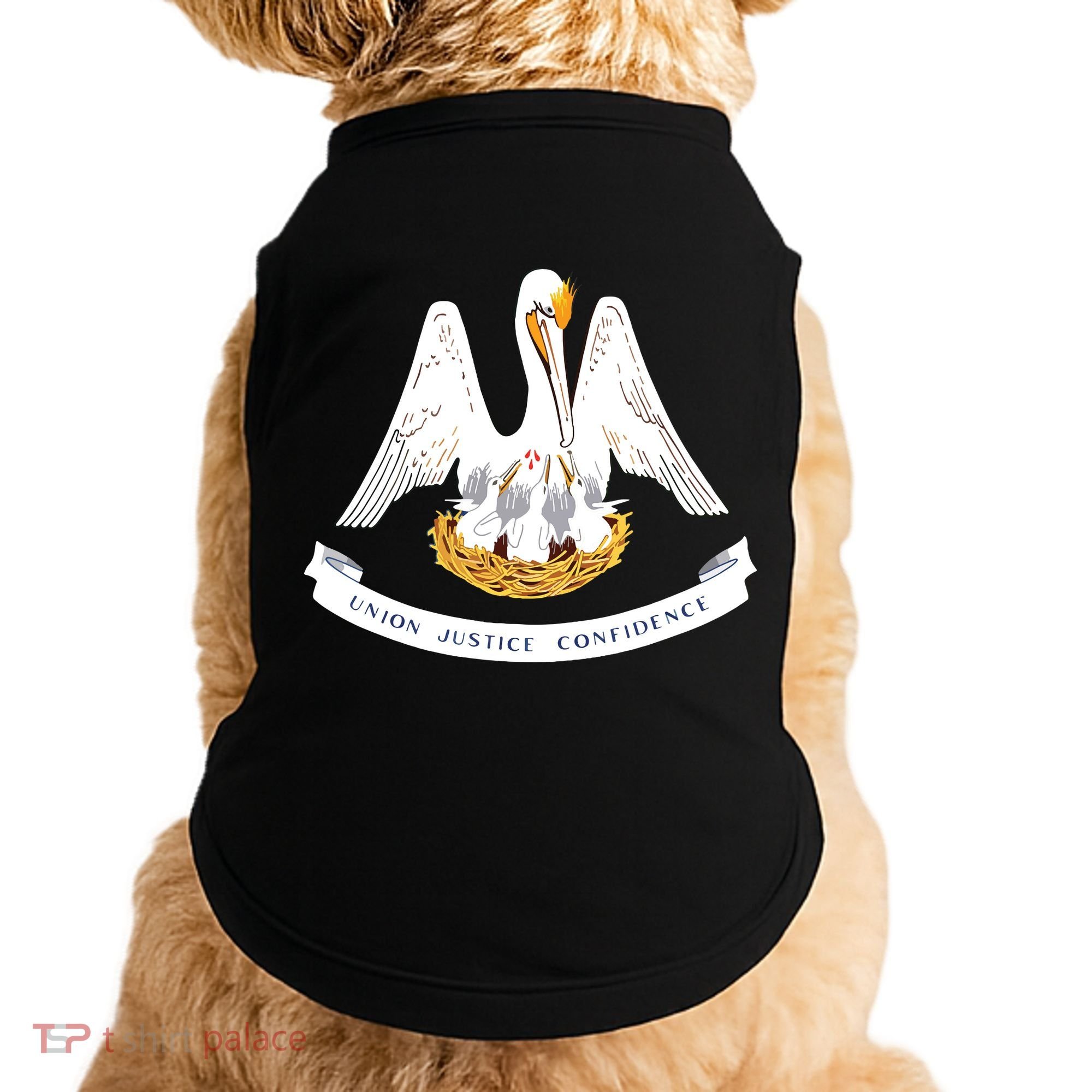 Louisiana State Flag Doggie Tank