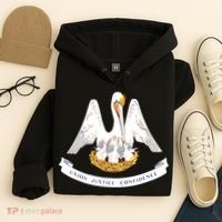 Louisiana State Flag Hoodie thumb 4