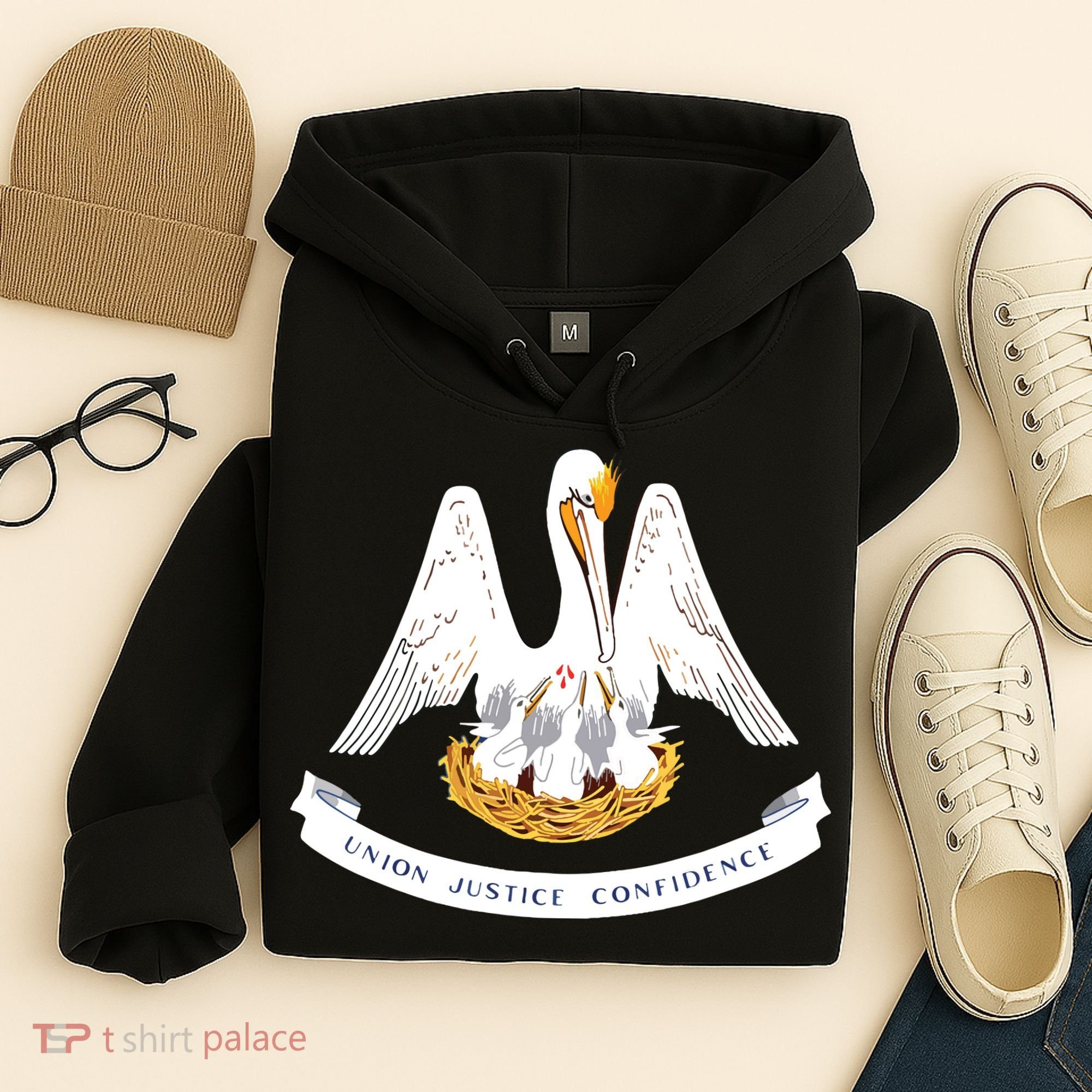 Louisiana State Flag Hoodie