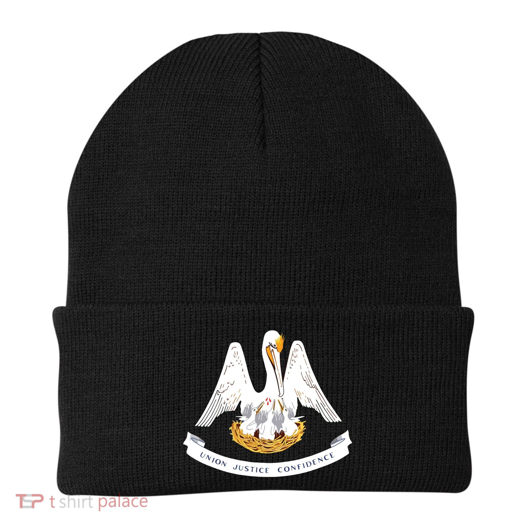 Louisiana State Flag Beanie