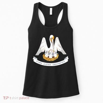 Louisiana State Flag Women's Tank Top