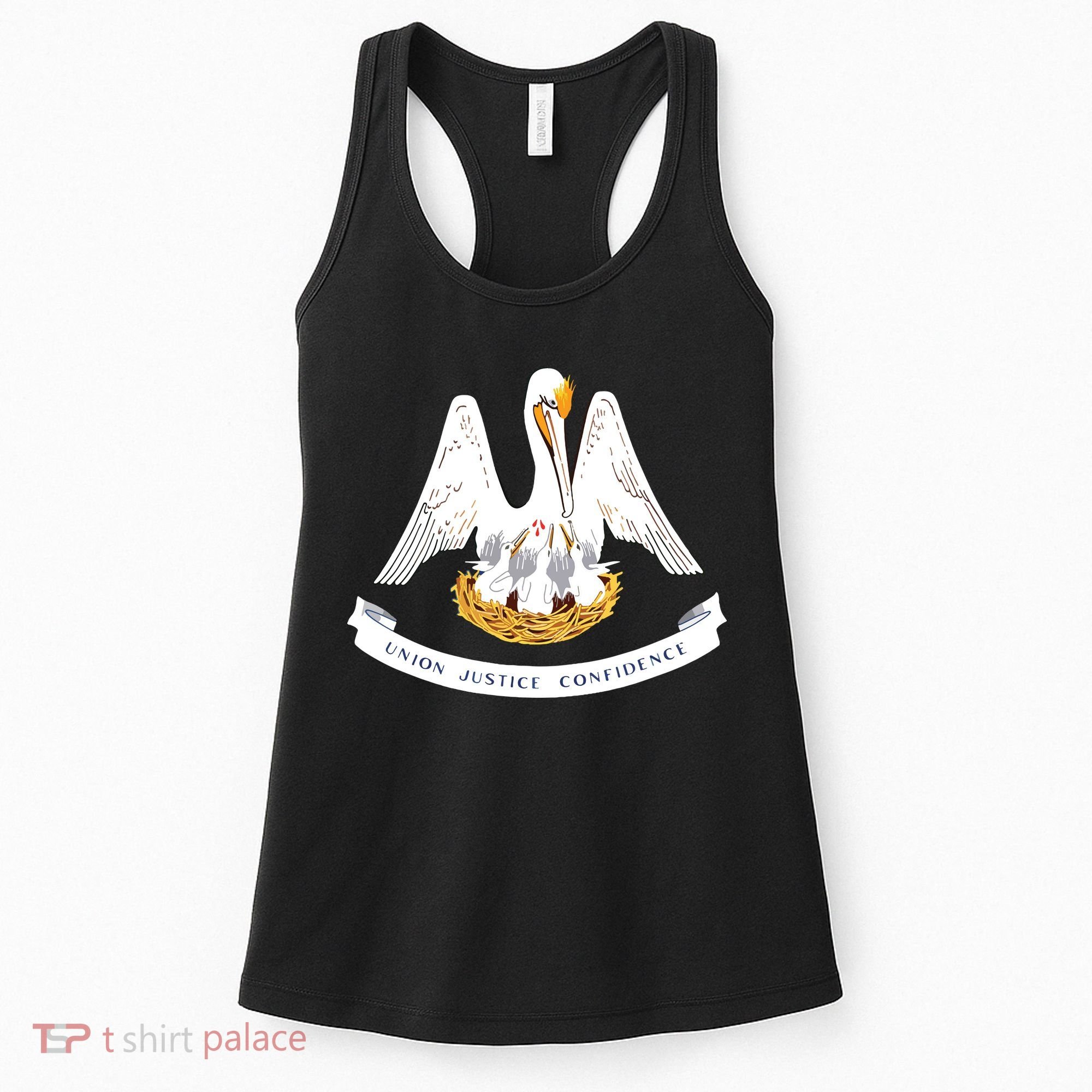 Louisiana State Flag Women's Tank Top