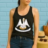 Louisiana State Flag Women's Tank Top thumb 2