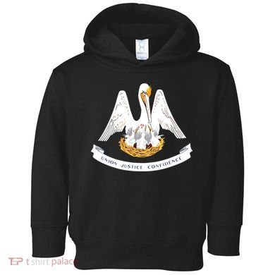 Louisiana State Flag Toddler Hoodie