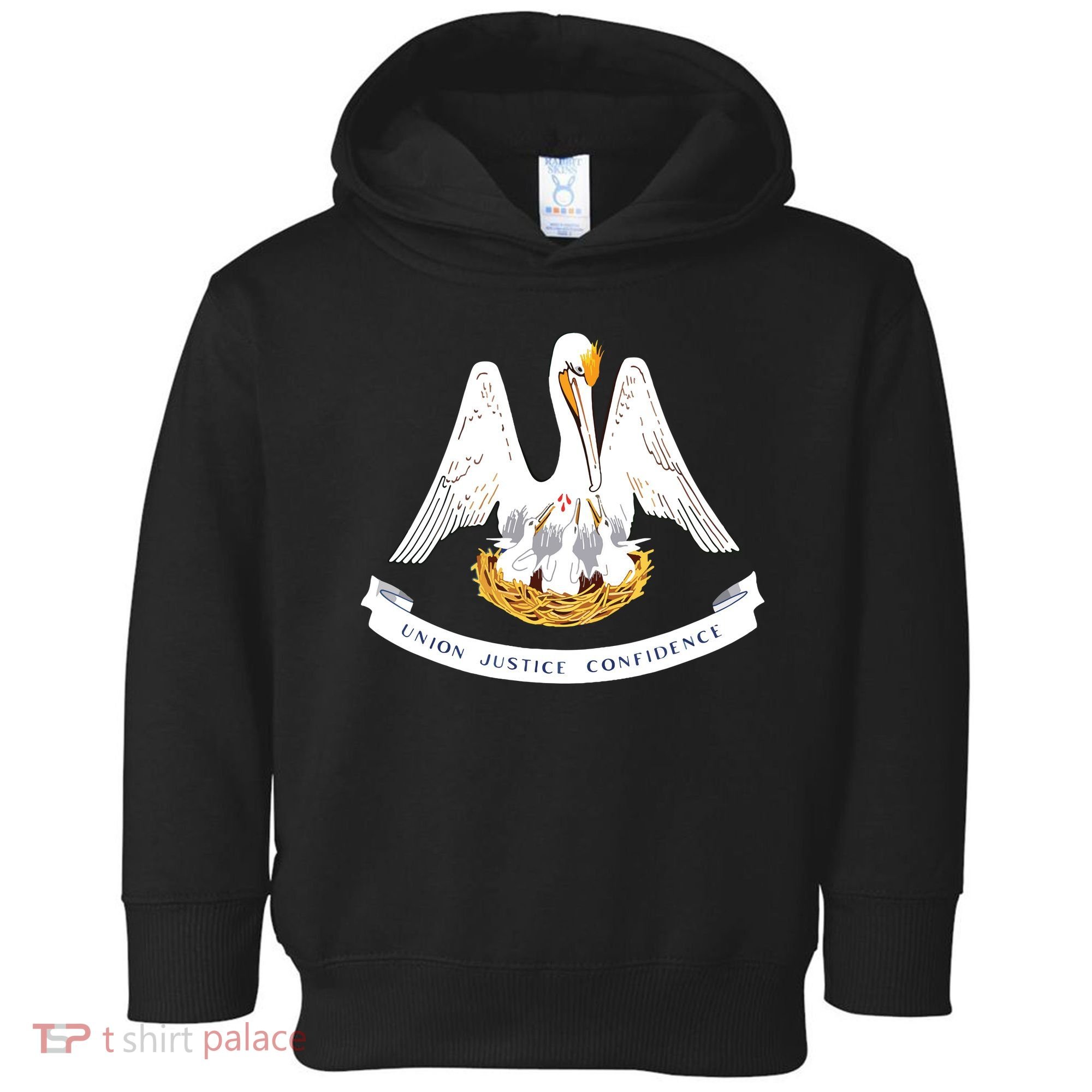 Louisiana State Flag Toddler Hoodie