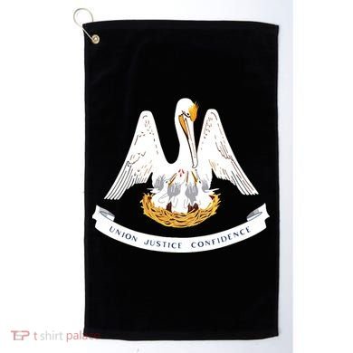 Louisiana State Flag Golf Towel