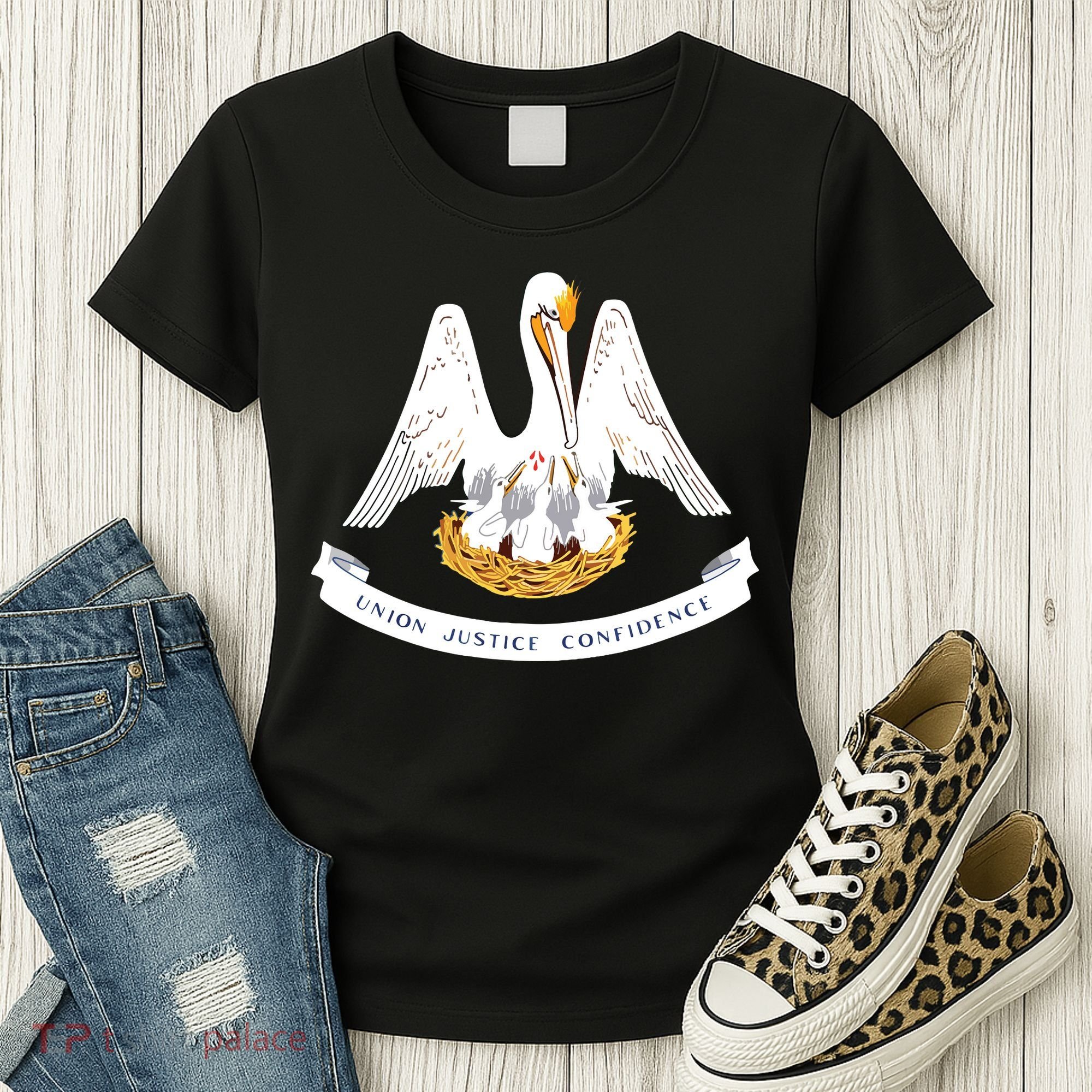 Louisiana State Flag Women's T-Shirt