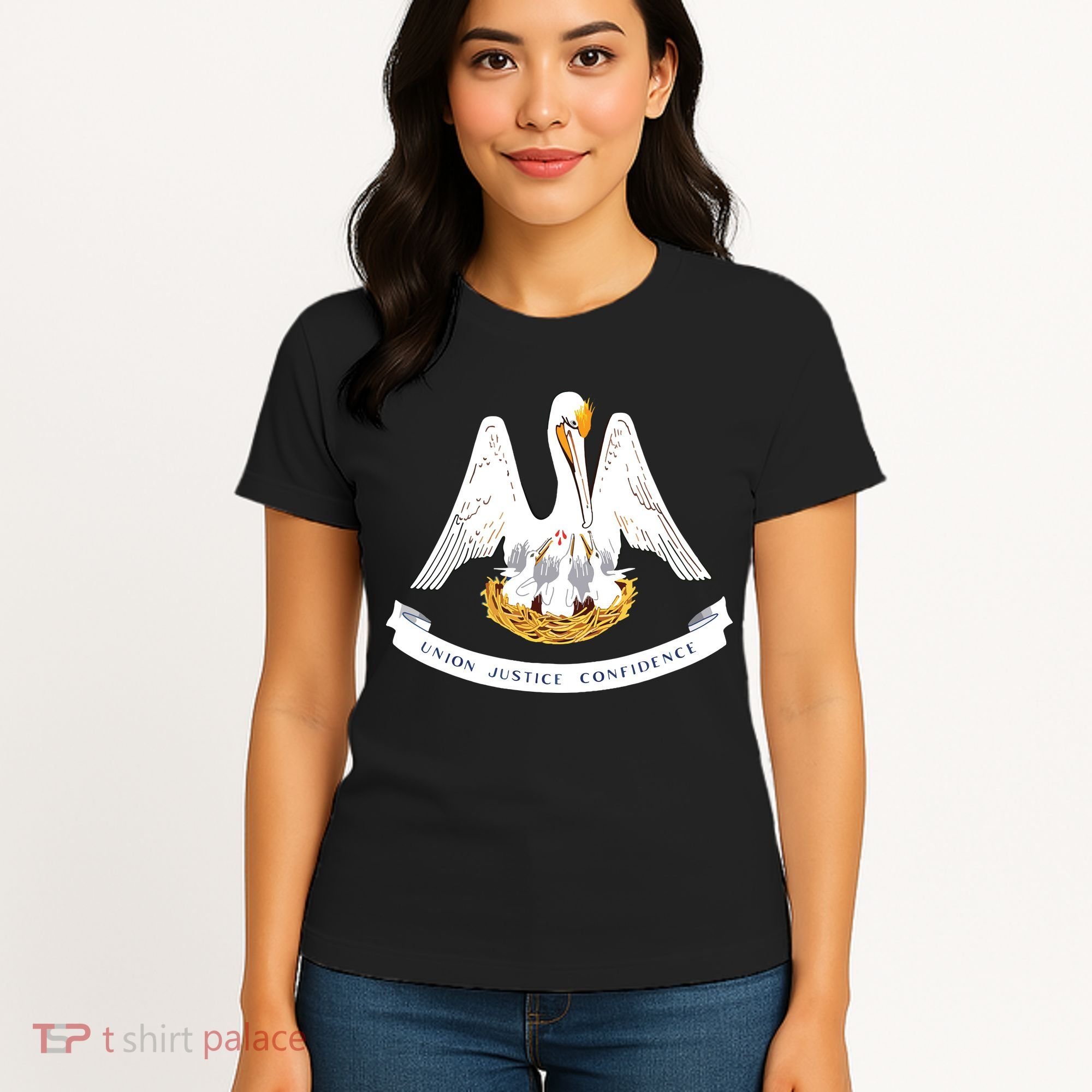 Louisiana State Flag Women's T-Shirt