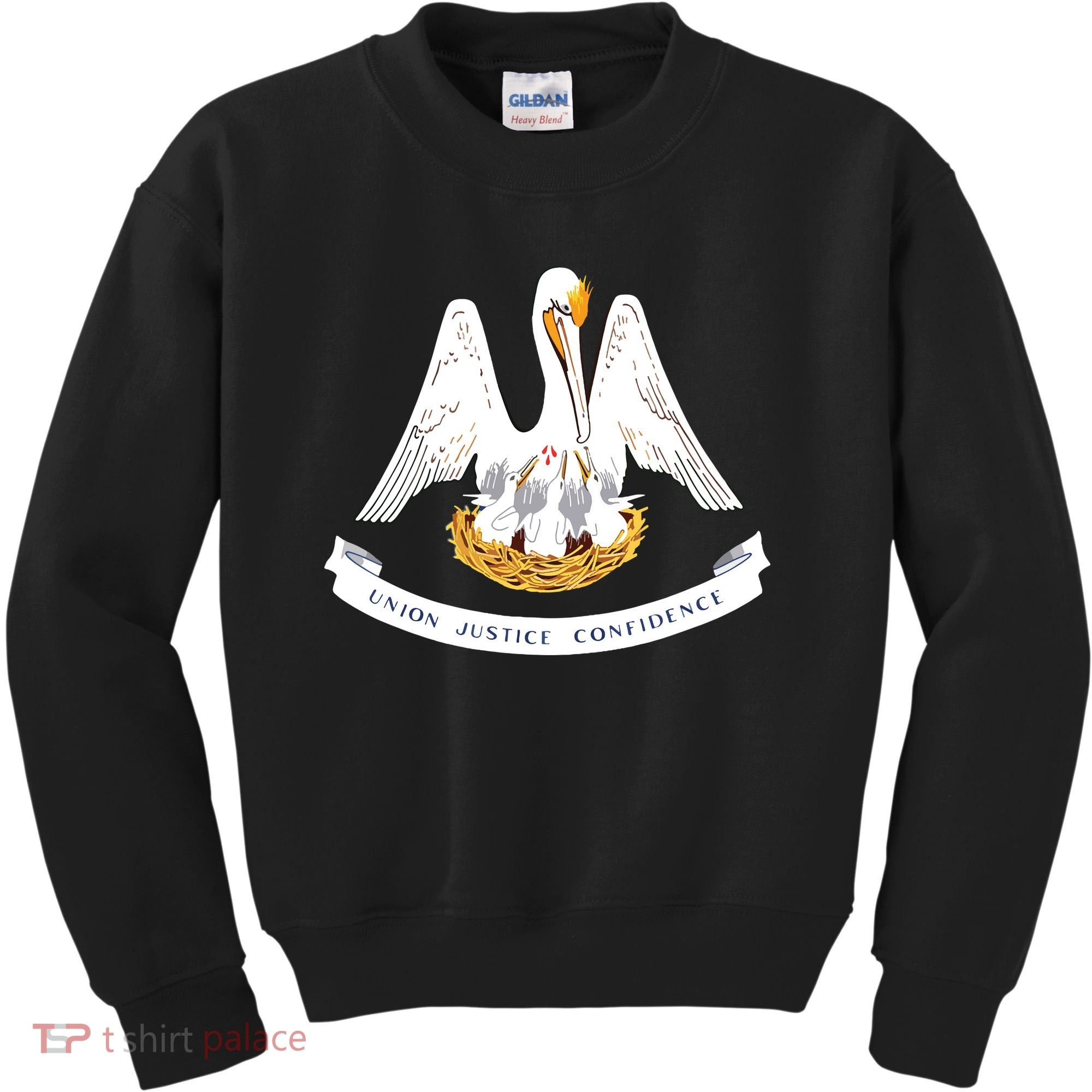 Louisiana State Flag Kids Sweatshirt