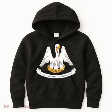 Louisiana State Flag Kids Hoodie
