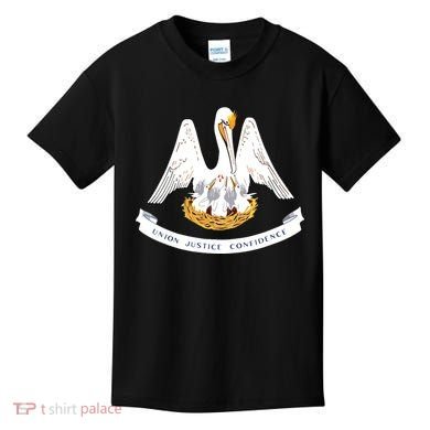 Louisiana State Flag Kids T-Shirt