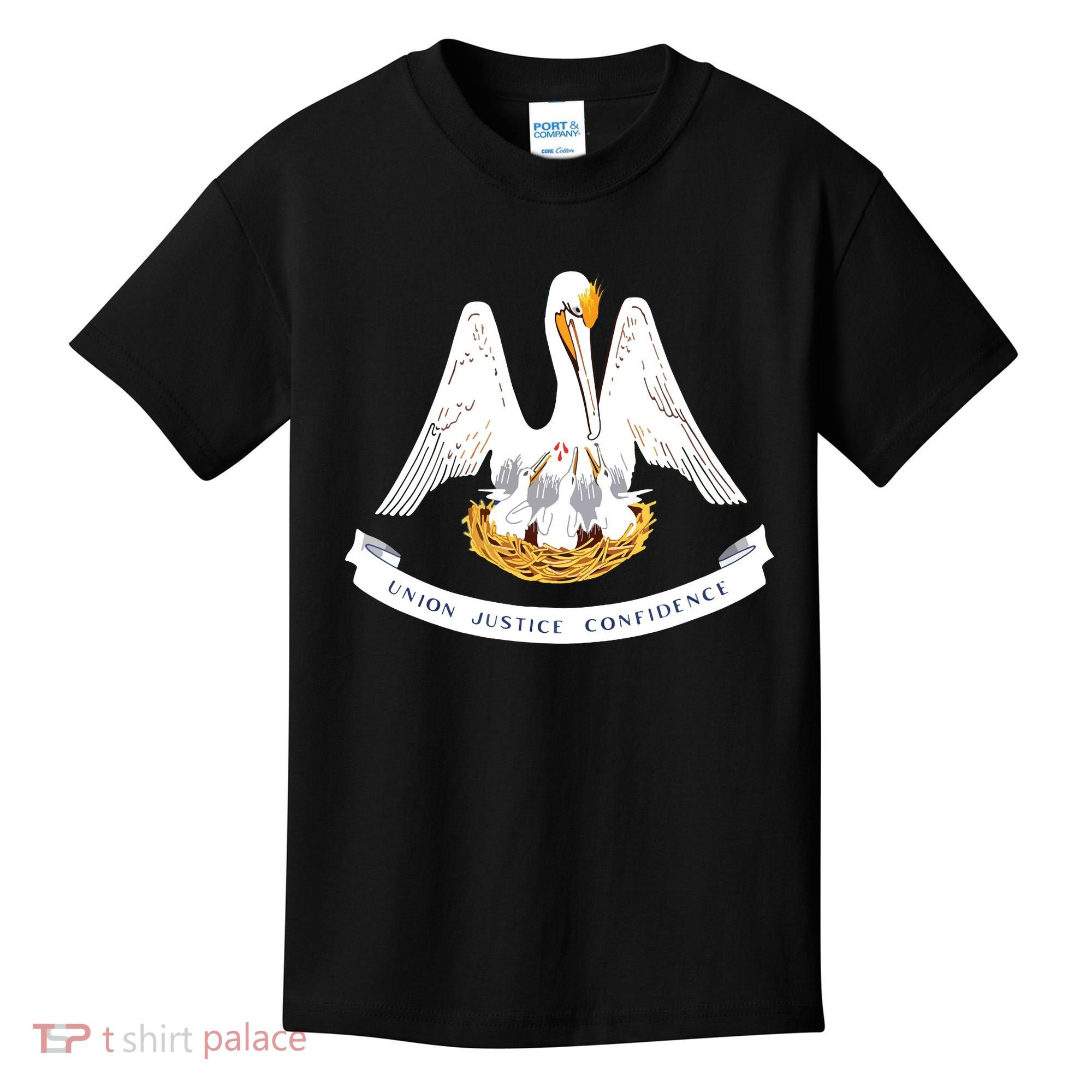 Louisiana State Flag Kids T-Shirt