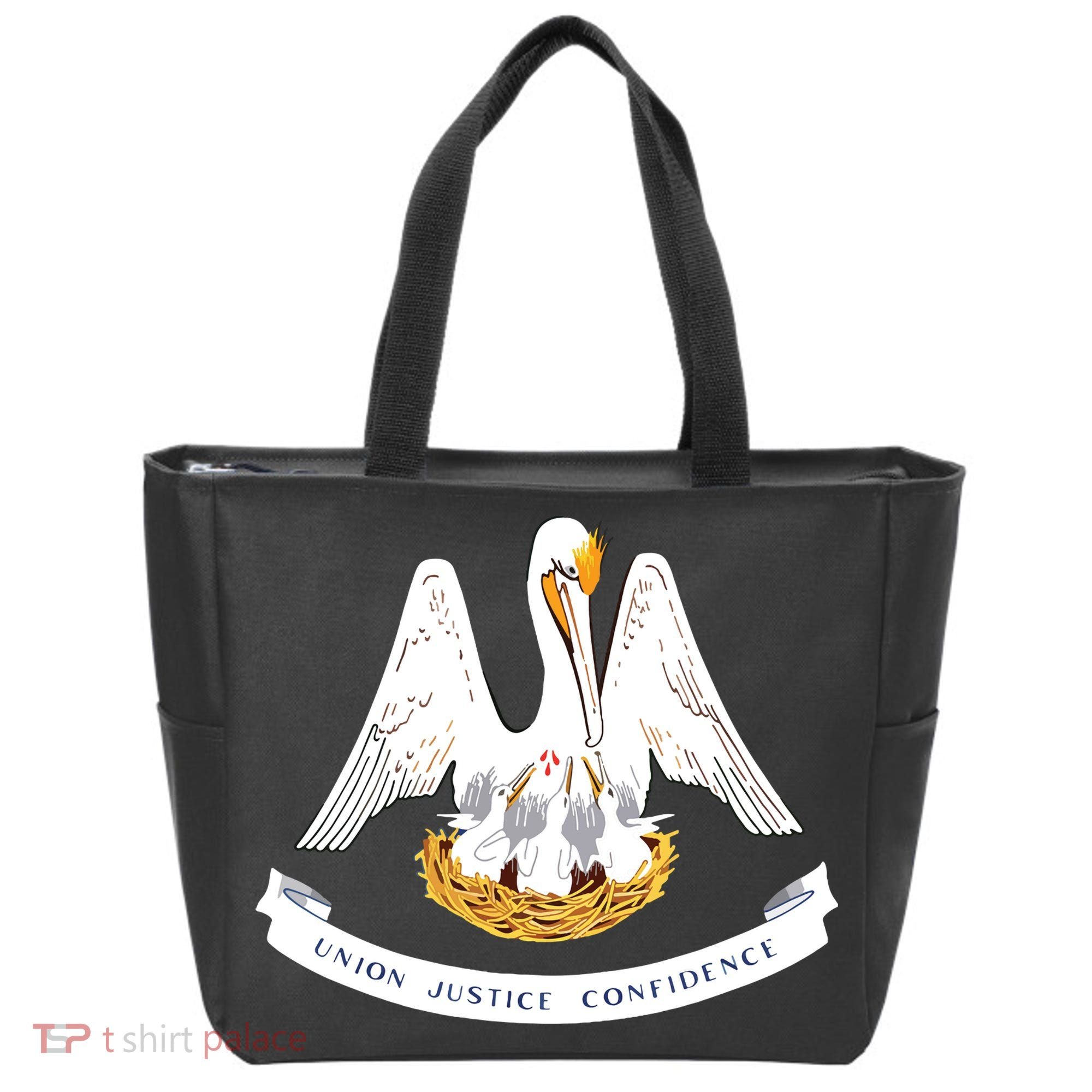 Louisiana State Flag Tote Bag