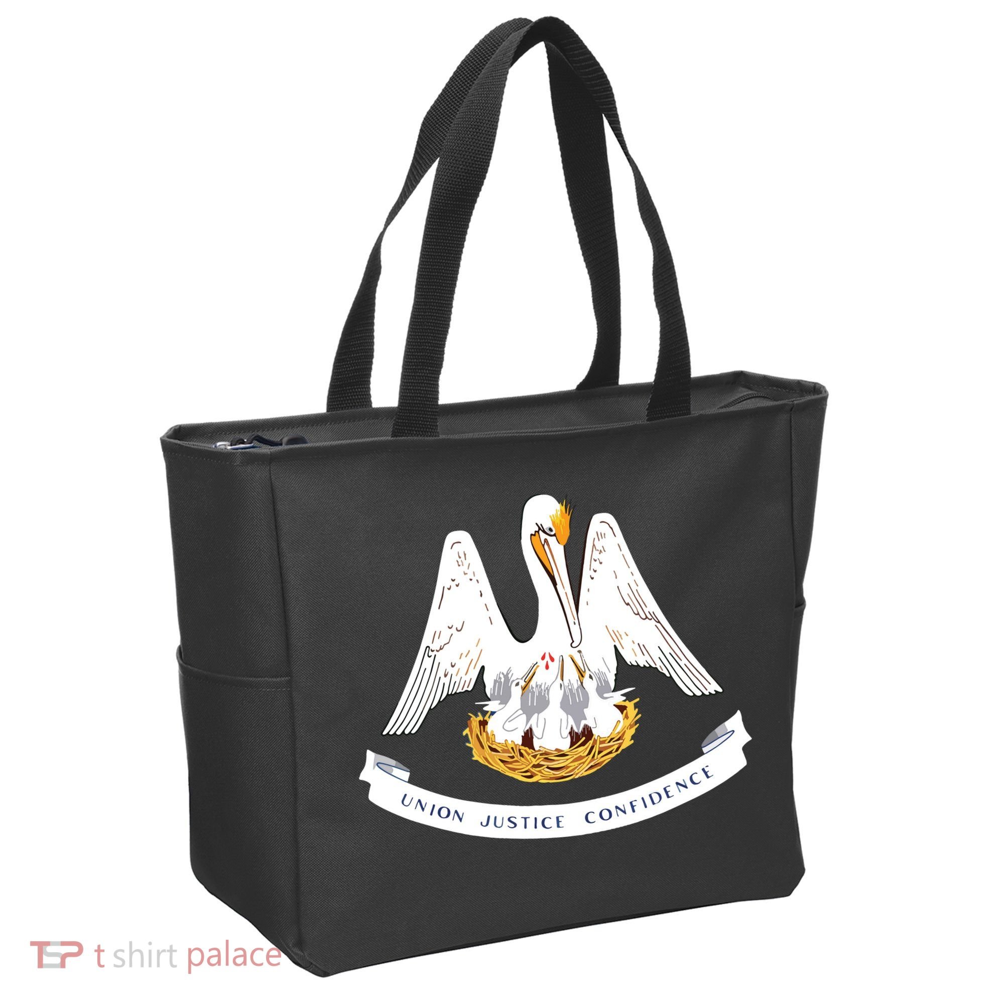 Louisiana State Flag Tote Bag