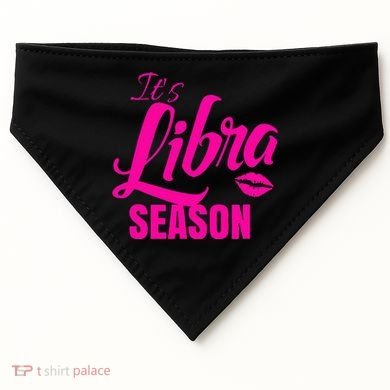 Libra S For Its Libra Season Libra Zodiac Sign USA-Made Doggie Bandana