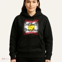 Leopard Softball Grandma - Softball Grandma Hoodie thumb 5