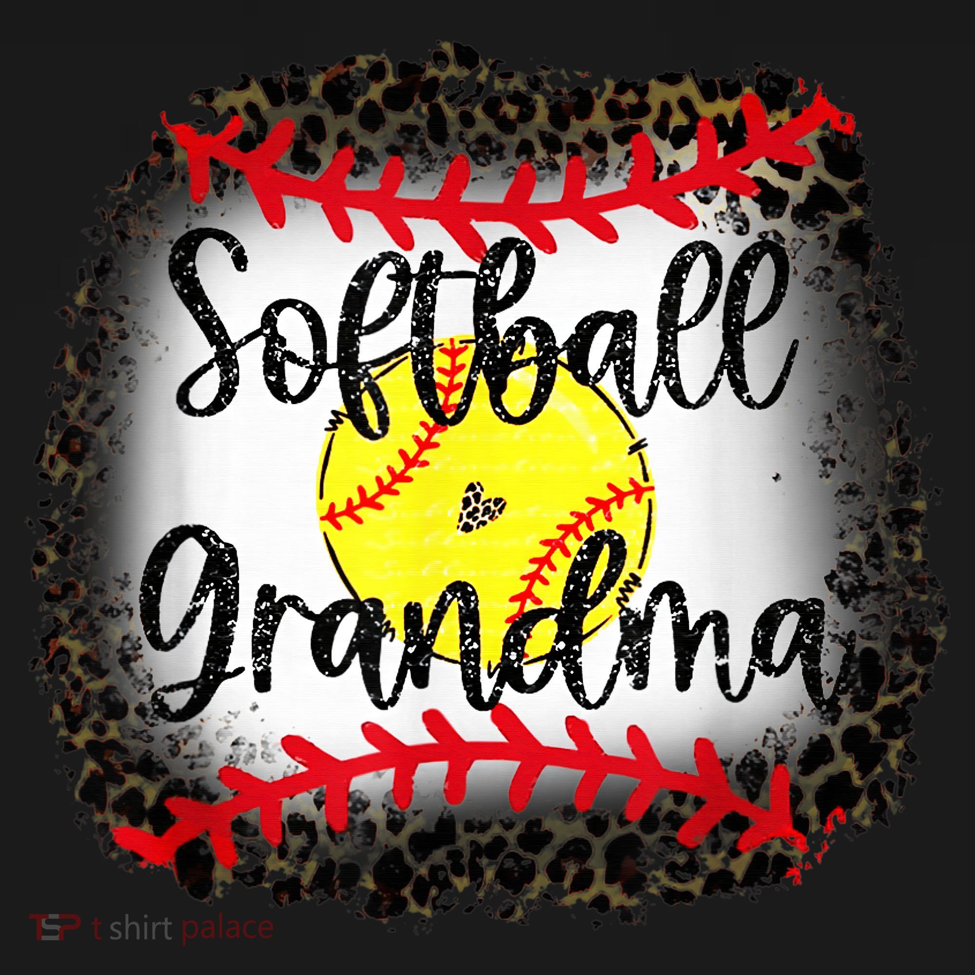 Leopard Softball Grandma - Softball Grandma Women's Tank Top