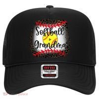 Leopard Softball Grandma - Softball Grandma Hat thumb 0
