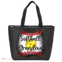 Leopard Softball Grandma - Softball Grandma Tote Bag thumb 0