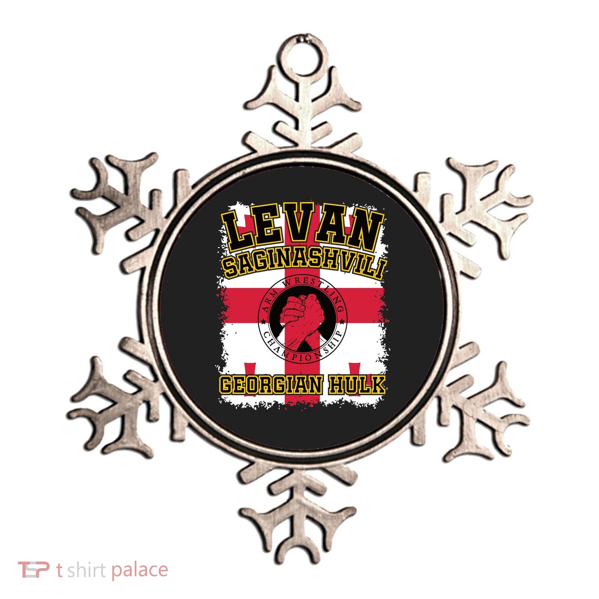 Levan Saginashvili Arm Wrestling Champion Ornament