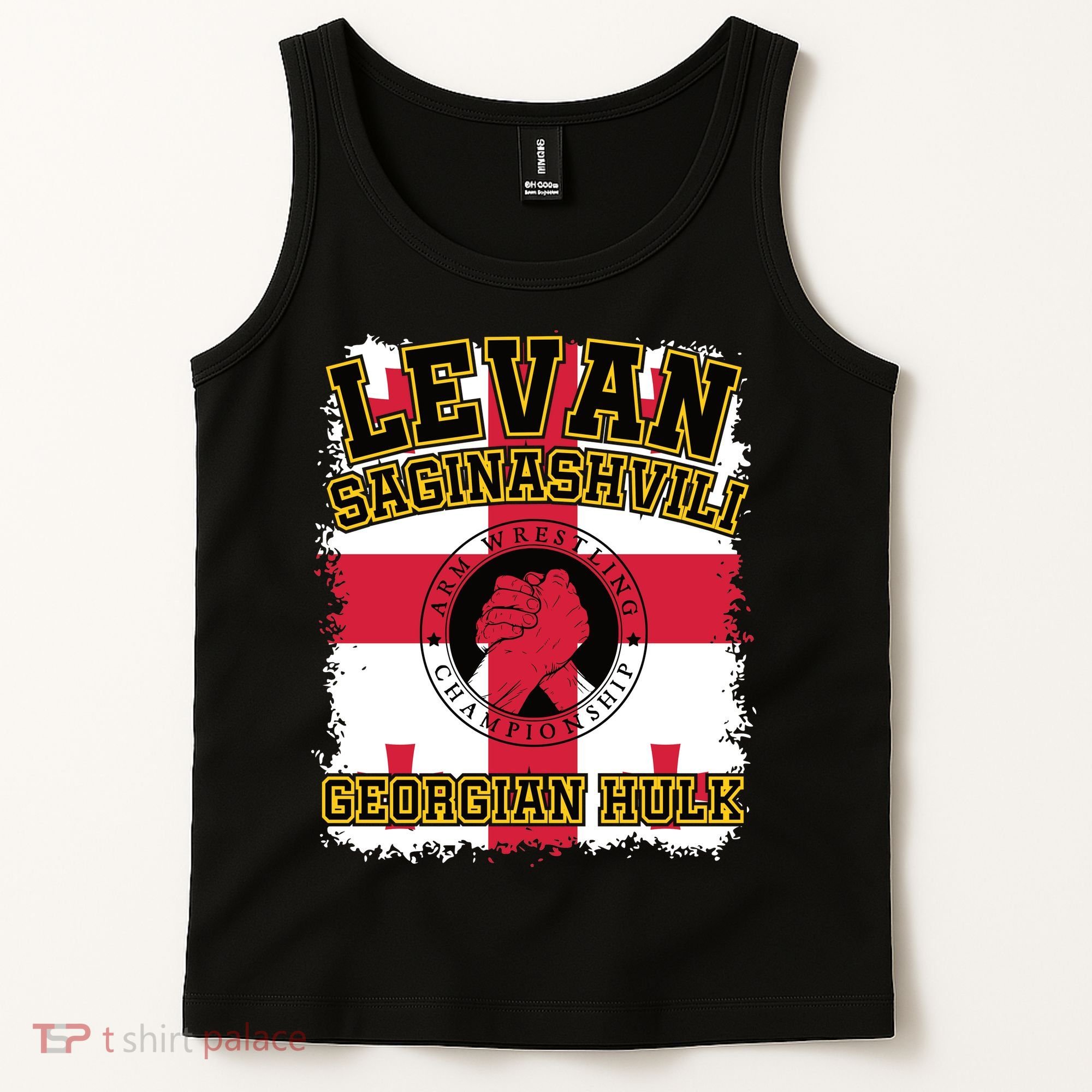 Levan Saginashvili Arm Wrestling Champion Tank Top