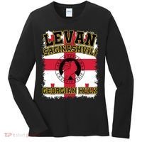 Levan Saginashvili Arm Wrestling Champion Women's Long Sleeve Shirt thumb 0