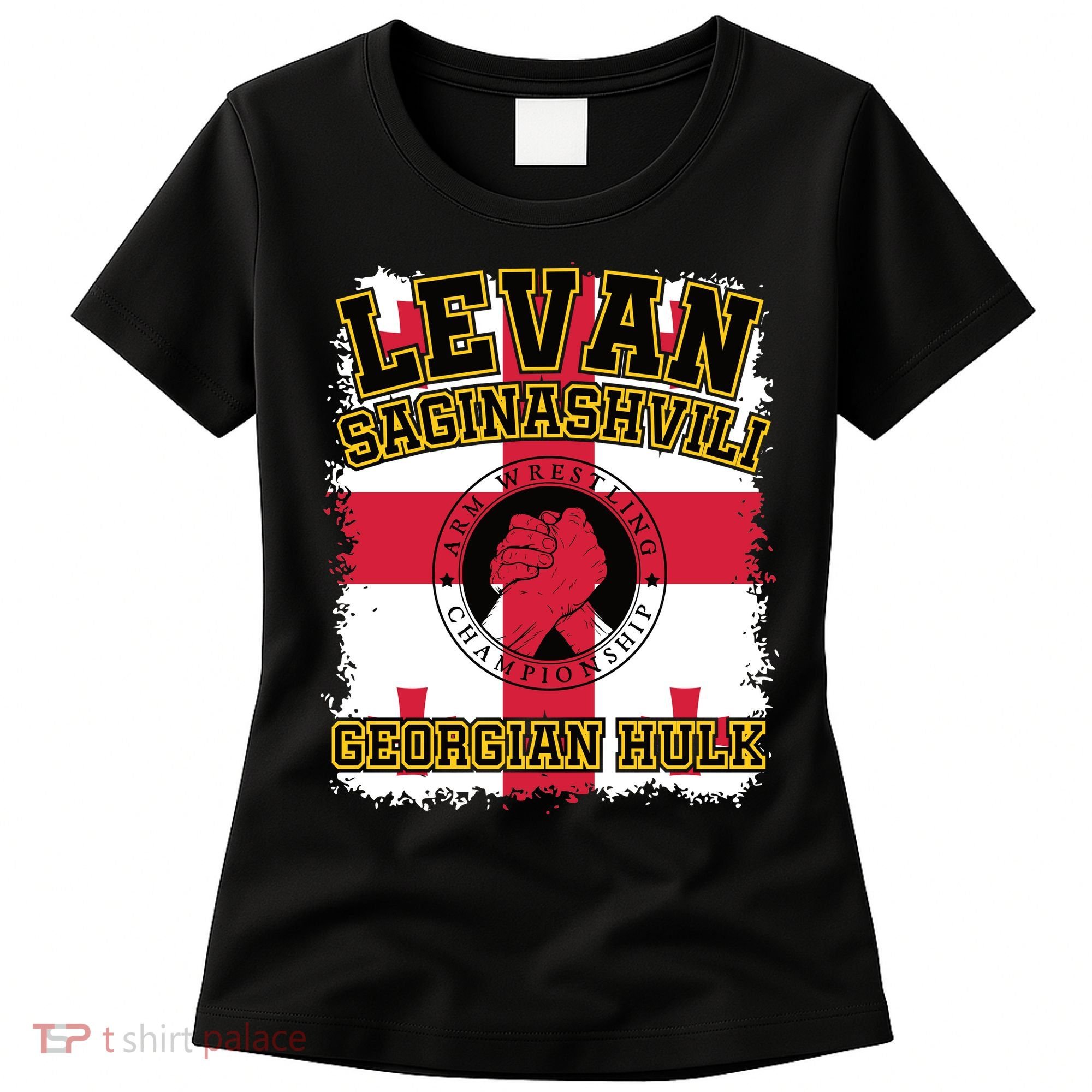 Levan Saginashvili Arm Wrestling Champion Women's T-Shirt