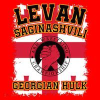 Levan Saginashvili Arm Wrestling Champion Santa Hat thumb 1