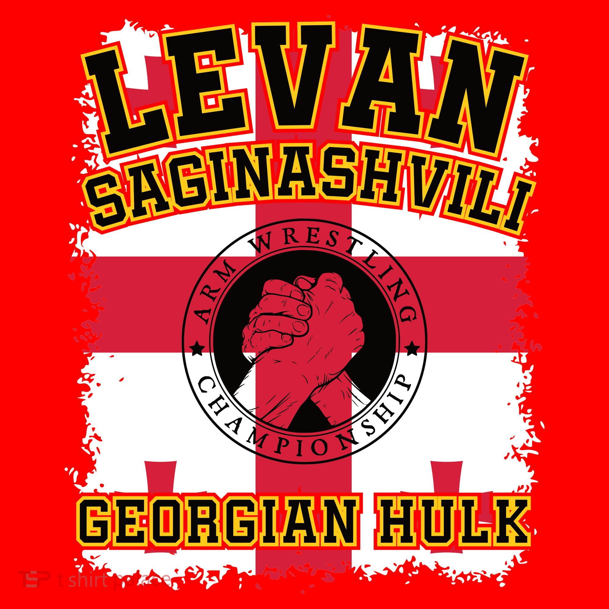 Levan Saginashvili Arm Wrestling Champion Santa Hat