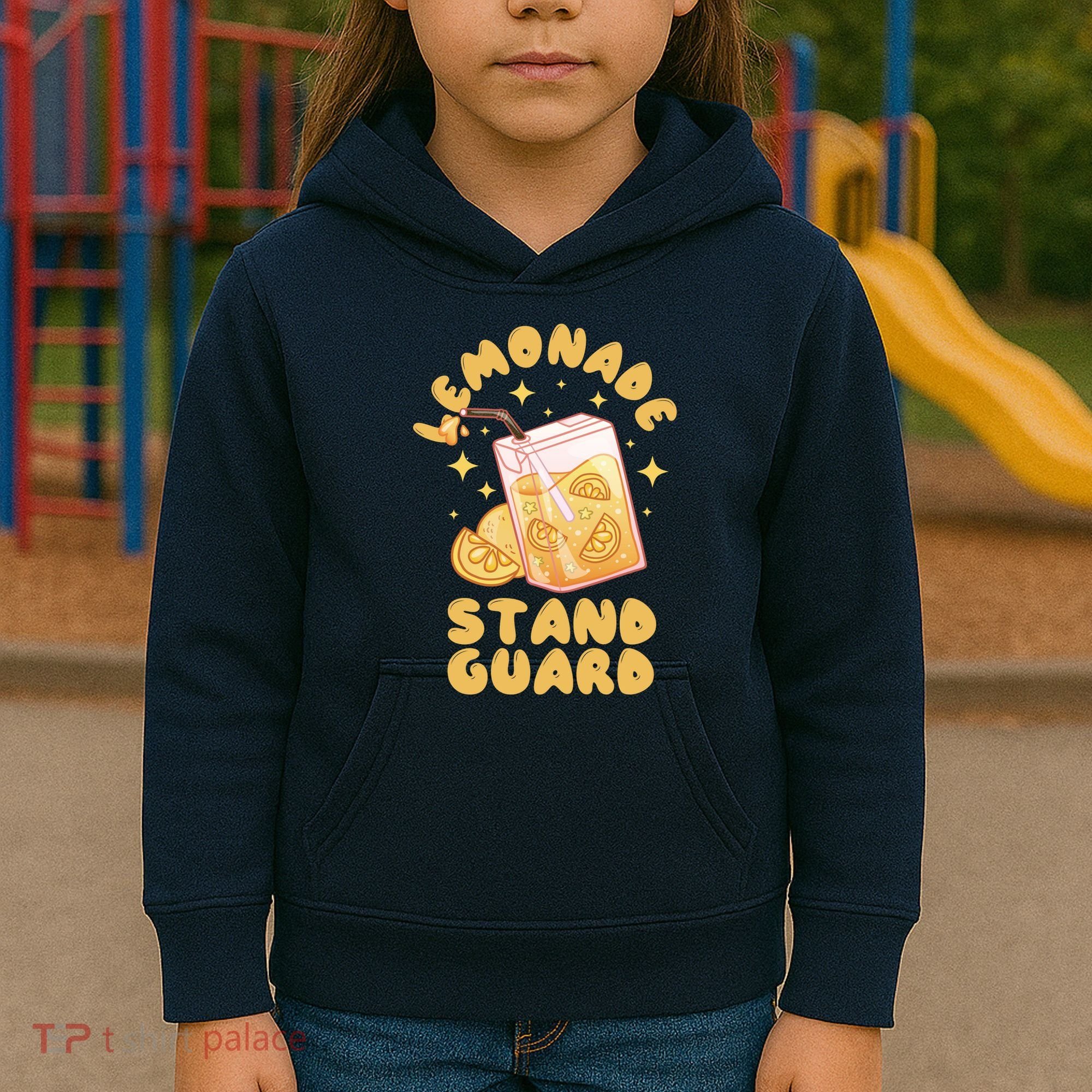 Lemonade Stand Guard Kids Hoodie