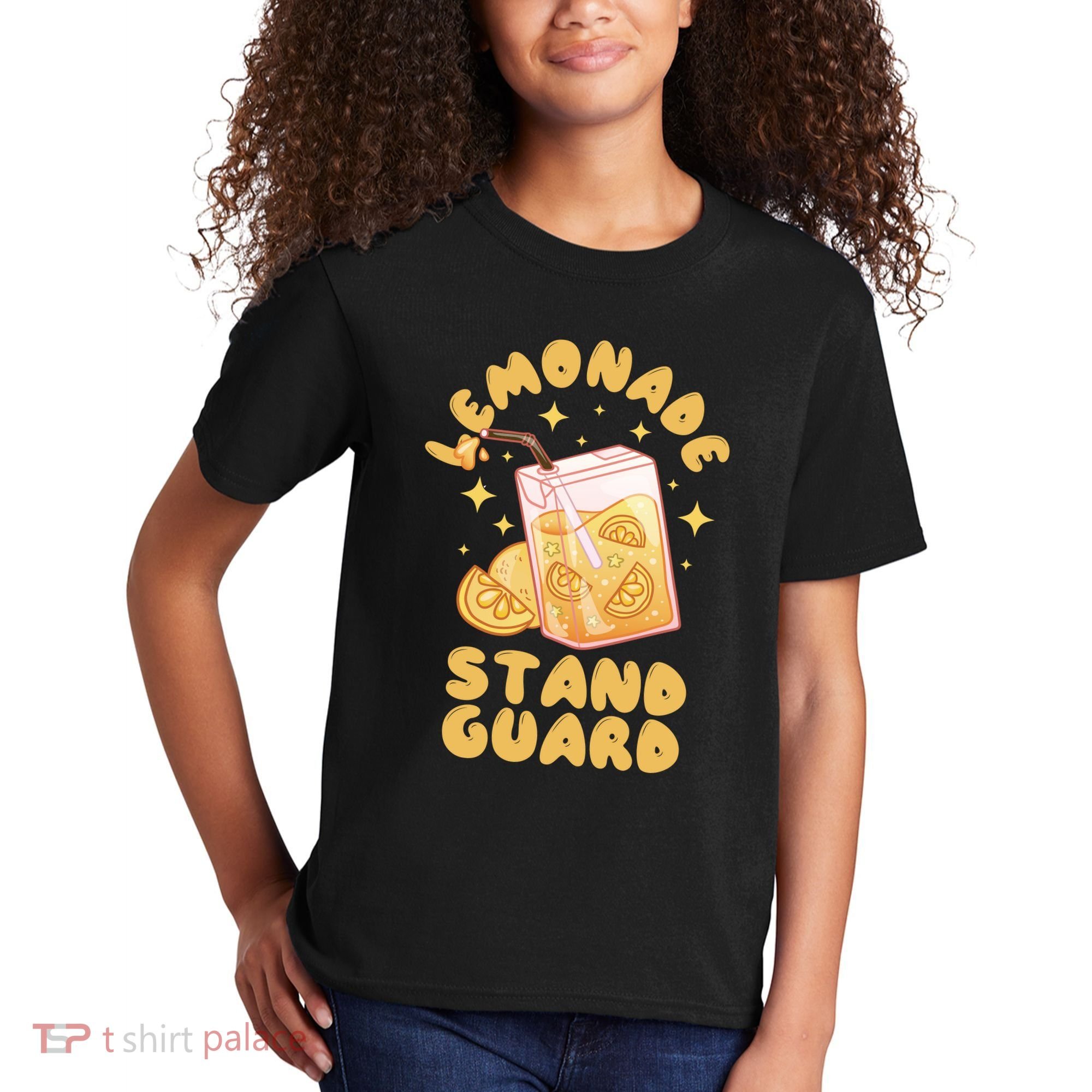 Lemonade Stand Guard Kids T-Shirt