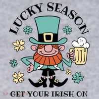 Lucky Season Get Your Irish On Leprechaun Women's Sweatshirt thumb 2