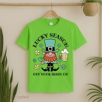 Lucky Season Get Your Irish On Leprechaun T-Shirt thumb 2
