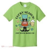 Lucky Season Get Your Irish On Leprechaun Kids T-Shirt thumb 0