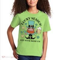 Lucky Season Get Your Irish On Leprechaun Kids T-Shirt thumb 2