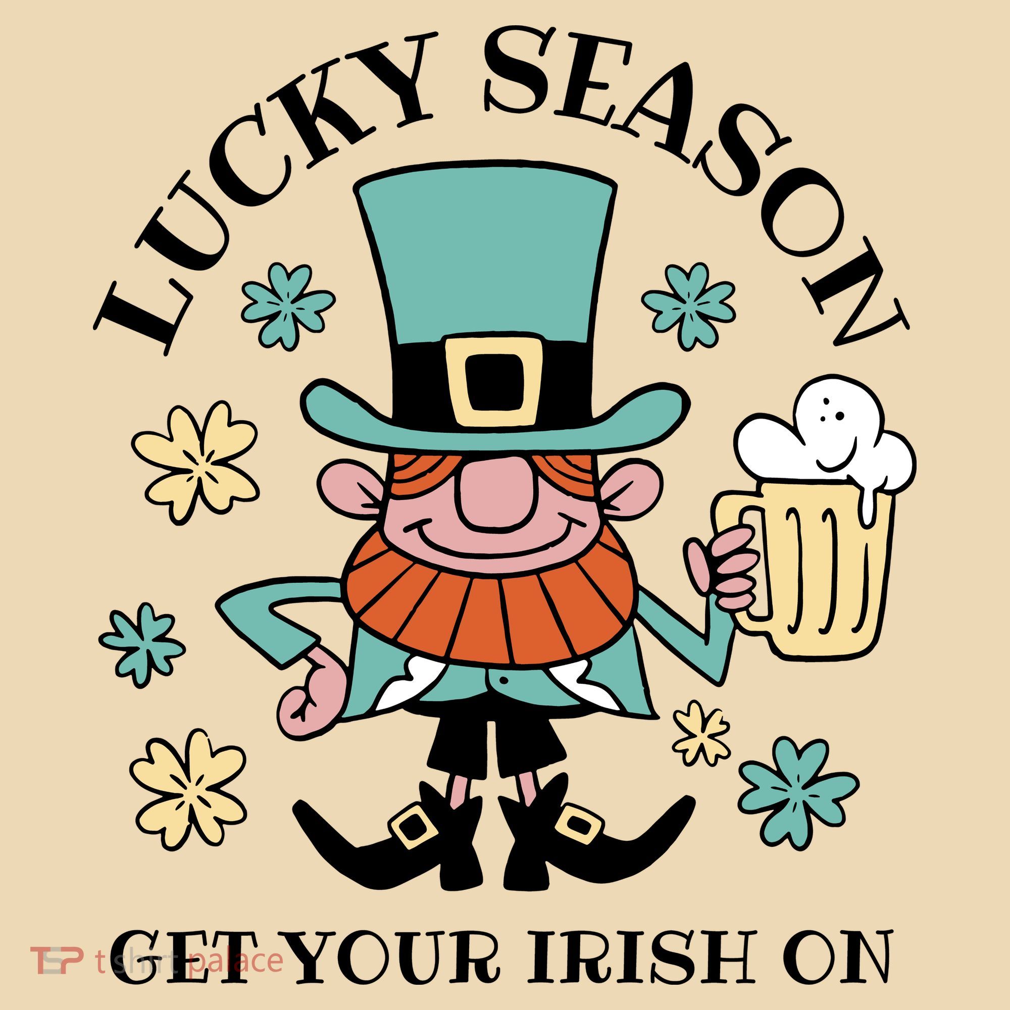 Lucky Season Get Your Irish On Leprechaun Tote Bag