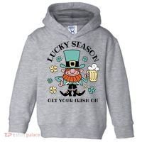 Lucky Season Get Your Irish On Leprechaun Toddler Hoodie thumb 0