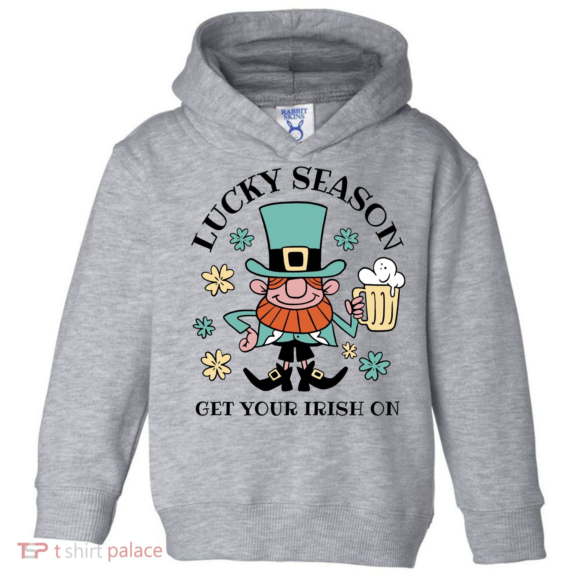 Lucky Season Get Your Irish On Leprechaun Toddler Hoodie
