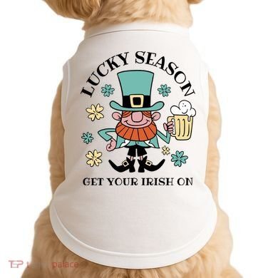 Lucky Season Get Your Irish On Leprechaun Doggie Tank
