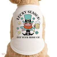 Lucky Season Get Your Irish On Leprechaun Doggie Tank thumb 0
