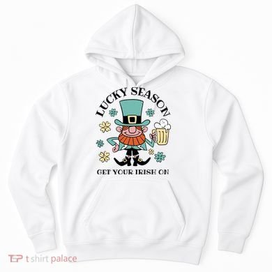 Lucky Season Get Your Irish On Leprechaun Hoodie