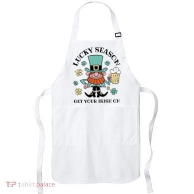 Lucky Season Get Your Irish On Leprechaun Apron