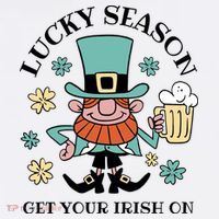 Lucky Season Get Your Irish On Leprechaun Apron thumb 3