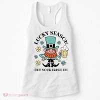 Lucky Season Get Your Irish On Leprechaun Women's Tank Top thumb 0