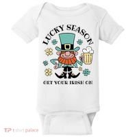 Lucky Season Get Your Irish On Leprechaun Baby Bodysuit thumb 0