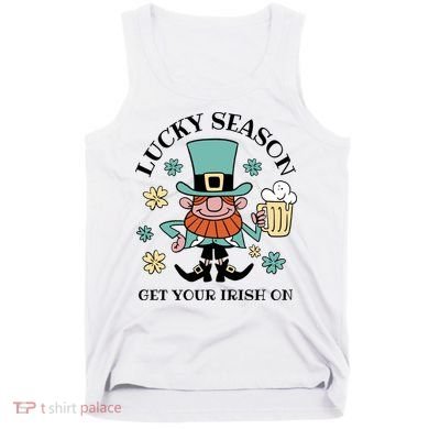 Lucky Season Get Your Irish On Leprechaun Tank Top