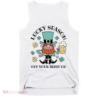 Lucky Season Get Your Irish On Leprechaun Tank Top thumb 0